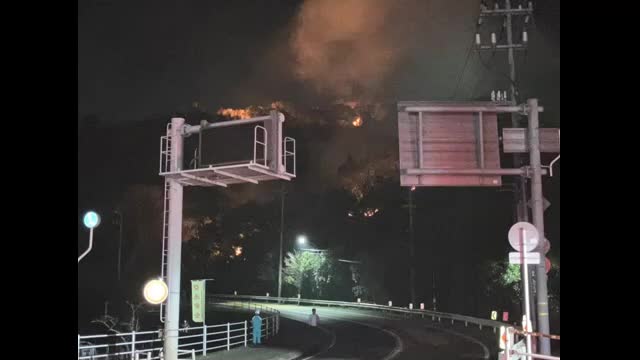 【速報】岡山市南区の山火事　阿津・小串の６２７世帯に避難指示（警戒レベル４）【岡山】